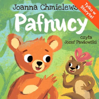 Pafnucy – okładka audiobooka, autor Joanna Chmielewska