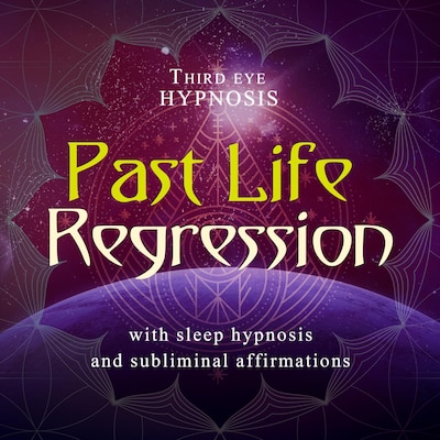 Past life regression – omslag til lydbogen af Third eye hypnosis