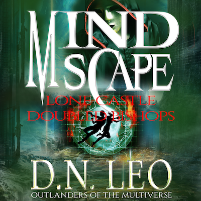 Mindscape Two: Lone Castle & Doubled Bishops – omslag til lydbogen af D.N. Leo