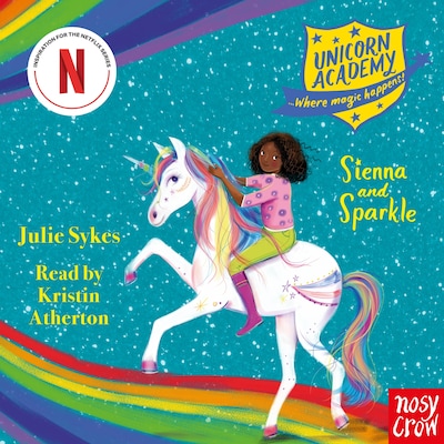 Unicorn Academy: Sienna and Sparkle – omslag til lydbogen af Julie Sykes
