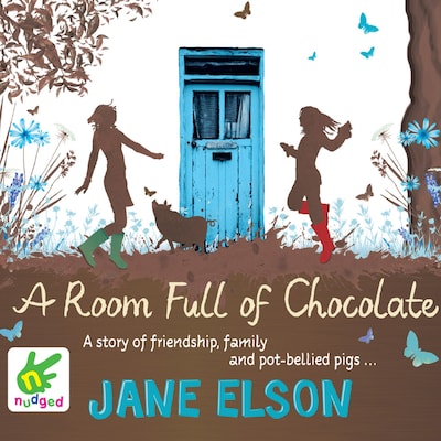 A Room Full of Chocolate – omslag til lydbogen af Jane Elson