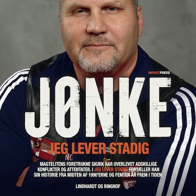 Jeg lever stadig – omslag til lydbogen af Jørn Jønke Nielsen