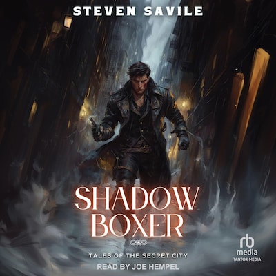 Shadow Boxer – omslag til lydbogen af Steven Savile