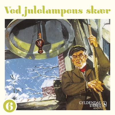 Ved julelampens skær 6 – omslag til lydbogen af Gyldendal Leksikon