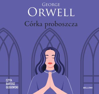Córka proboszcza – okładka audiobooka, autor George Orwell