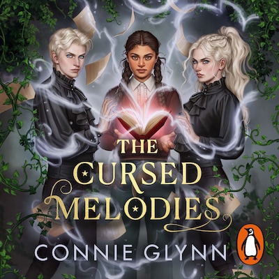 The Cursed Melodies – omslag til lydbogen af Connie Glynn