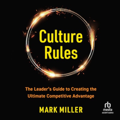 Culture Rules – omslag til lydbogen af Mark Miller