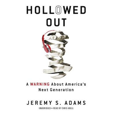 Hollowed Out – omslag til lydbogen af Jeremy S. Adams