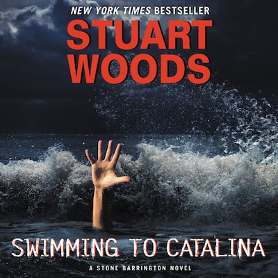 Swimming to Catalina – omslag til lydbogen af Stuart Woods