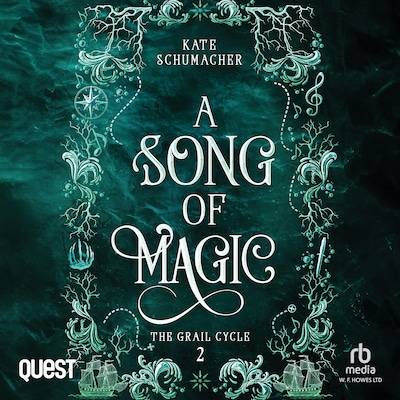 A Song of Magic – omslag til lydbogen af Kate Schumacher