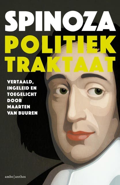 Politiek traktaat – omslag van het luisterboek van Baruch Spinoza,Maarten van Buuren