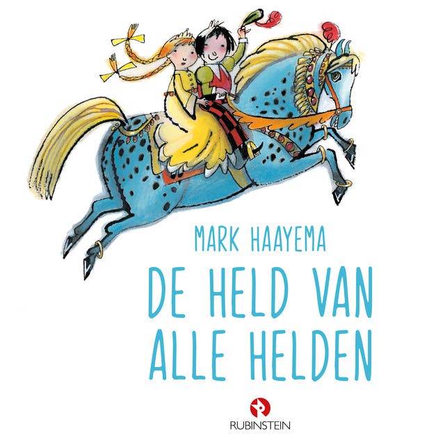 De held van alle helden – omslag van het luisterboek van Mark Haayema