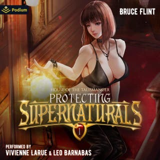 Protecting Supernaturals 1: House of the Talismancer: Protecting Supernaturals, Book 1 – omslag till ljudboken av Bruce Flint