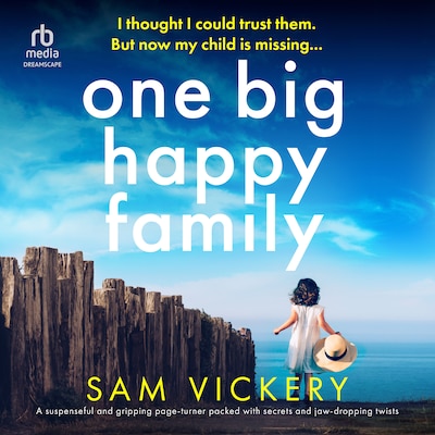 One Big Happy Family – omslag til lydbogen af Sam Vickery