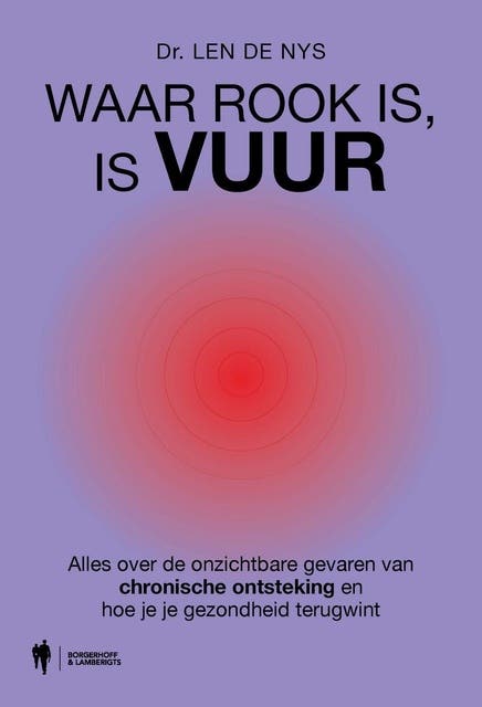 Waar rook is, is vuur: Alles over de onzichtbare gevaren van chronische ontsteking en hoe je je gezondheid terugwint – omslag van het luisterboek van Len De Nys