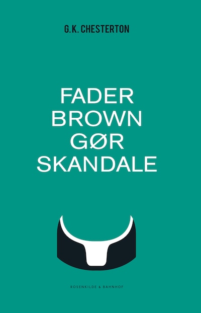 Fader Brown gør skandale – omslag til lydbogen af G.K. Chesterton