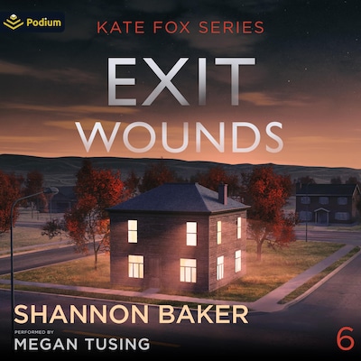 Exit Wounds – omslag til lydbogen af Shannon Baker