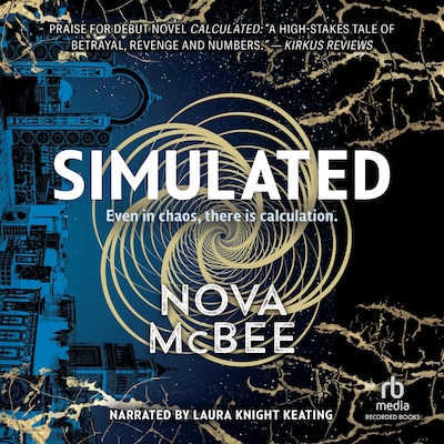 Simulated – omslag til lydbogen af Nova McBee