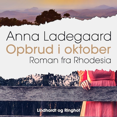 Opbrud i oktober – omslag til lydbogen af Anna Ladegaard