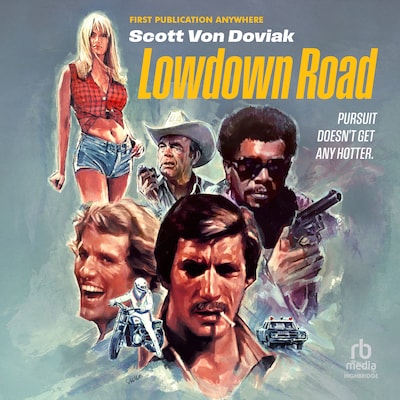 Lowdown Road – omslag til lydbogen af Scott Von Doviak