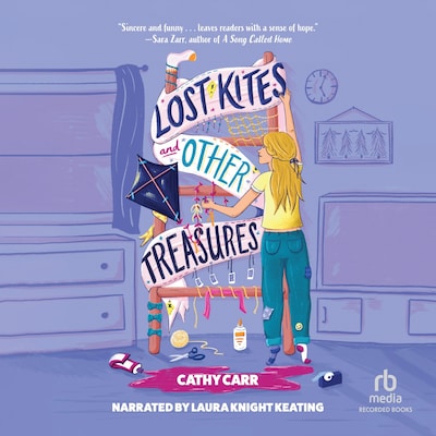 Lost Kites and Other Treasures – omslag til lydbogen af Cathy Carr