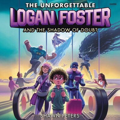 The Unforgettable Logan Foster and the Shadow of Doubt – okładka audiobooka, autor Shawn Peters