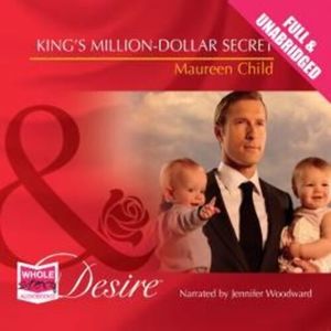 King's Million-Dollar Secret – okładka audiobooka, autor Maureen Child