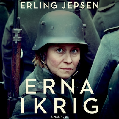 Erna i krig – omslag til lydbogen af Erling Jepsen