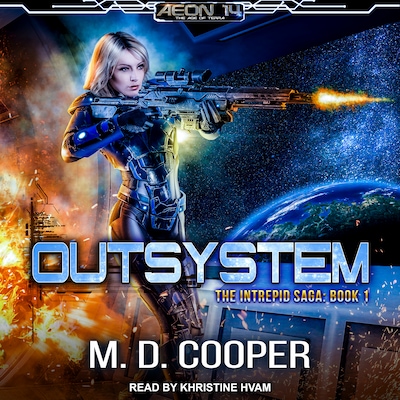 Outsystem – omslag til lydbogen af M. D. Cooper