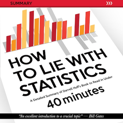 How to Lie with Statistics (Unabridged) – omslag til lydbogen af Cooltura