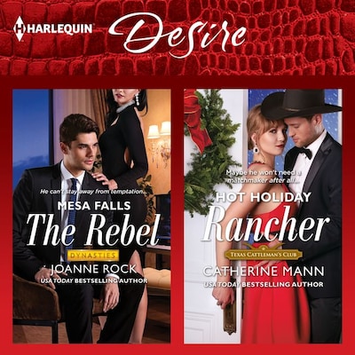 The Rebel & Hot Holiday Rancher – okładka audiobooka, autor Joanne Rock, Catherine Mann