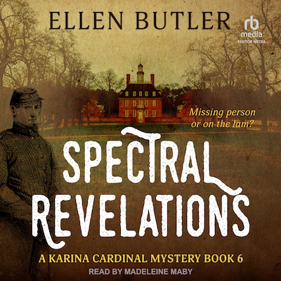 Spectral Revelations – omslag til lydbogen af Ellen Butler