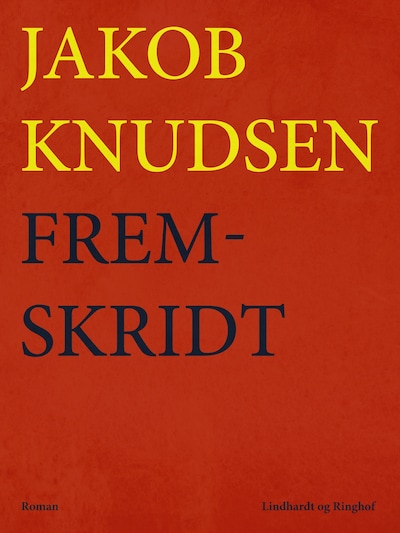 Fremskridt – omslag til lydbogen af Jakob Knudsen