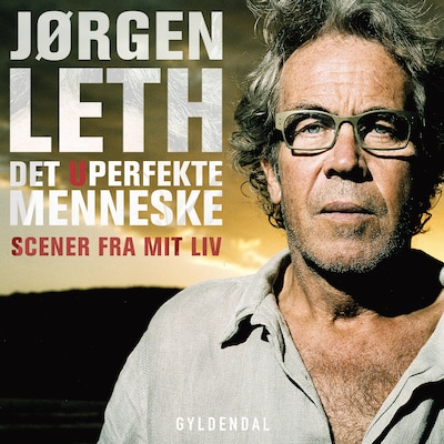 Jørgen Leth læser Det uperfekte menneske – omslag til lydbogen af Jørgen Leth