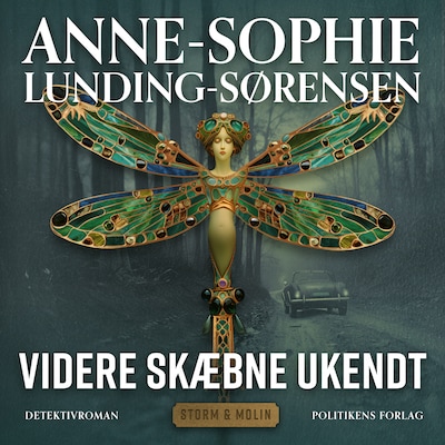 Videre skæbne ukendt – omslag til lydbogen af Anne-Sophie Lunding-Sørensen