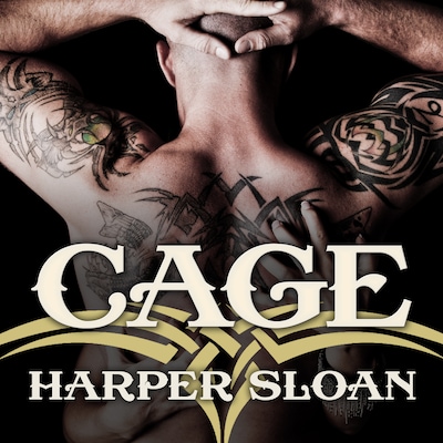 Cage – omslag til lydbogen af Harper Sloan