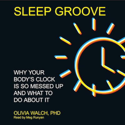Sleep Groove – omslag til lydbogen af Olivia Walch