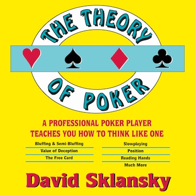 The Theory of Poker – omslag til lydbogen af David Sklansky