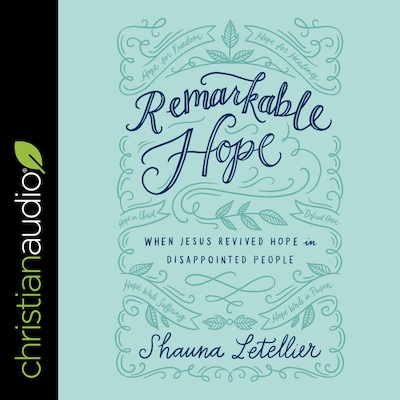 Remarkable Hope – omslag til lydbogen af Shauna Letellier