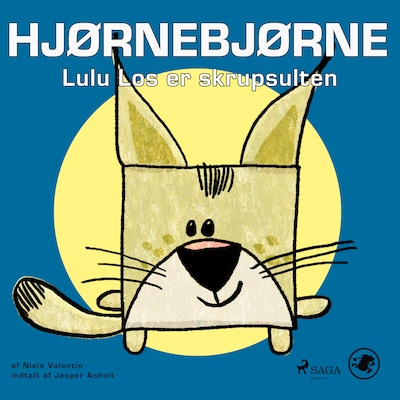 Hjørnebjørne 27 - Lulu Los er skrupsulten – omslag til lydbogen af Niels Valentin