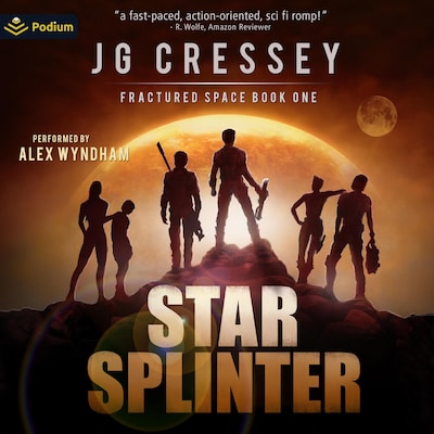 Star Splinter – omslag til lydbogen af J.G. Cressey
