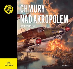 Chmury nad Akropolem – okładka audiobooka, autor Ireneusz Łapiński