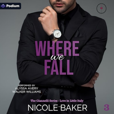 Where We Fall – omslag til lydbogen af Nicole Baker