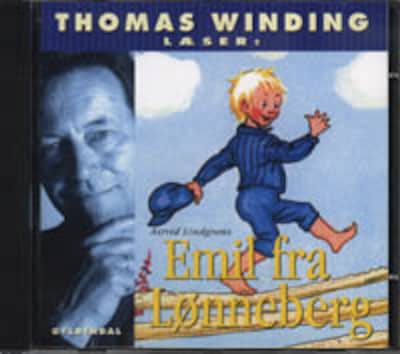 Emil fra Lønneberg – omslag til lydbogen af Astrid Lindgren
