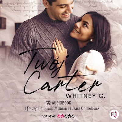 Twój Carter – okładka audiobooka, autor Whitney G.
