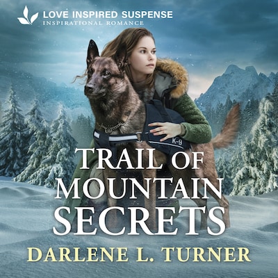 Trail of Mountain Secrets – omslag til lydbogen af Darlene L. Turner