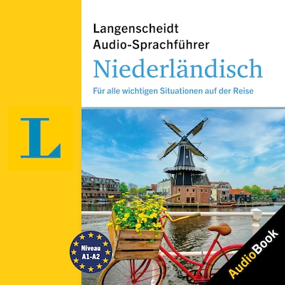 Langenscheidt Audio-Sprachführer Niederländisch – omslag van het luisterboek van Langenscheidt-Redaktion