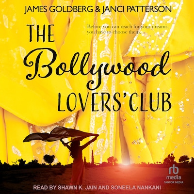 The Bollywood Lovers' Club – omslag til lydbogen af James Goldberg, Janci Patterson