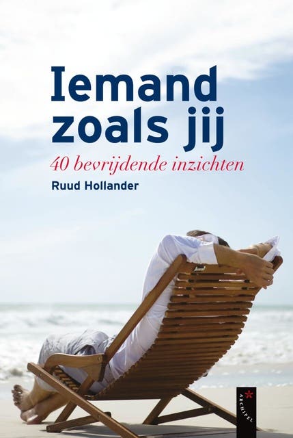 Iemand zoals jij: 40 bevrijdende inzichten – omslag van het luisterboek van Ruud Hollander