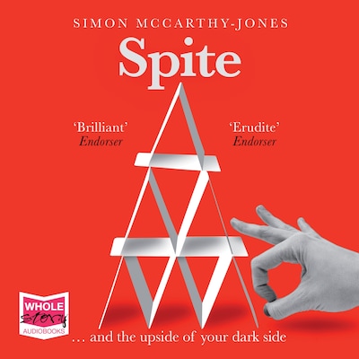 Spite – omslag til lydbogen af Simon McCarthy-Jones